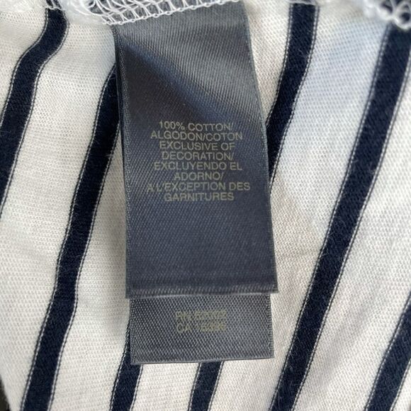 NWT Liz Claiborne Striped Polo Top Size M - Picture 9 of 9